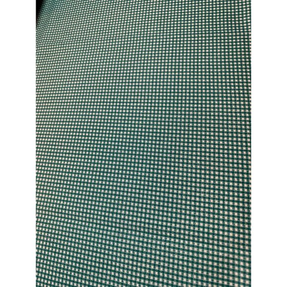 Green & White Gingham Cotton Fabric 1/2 Yard 42" Wide For Sewing & Quilting Proj - Picture 4 of 5
